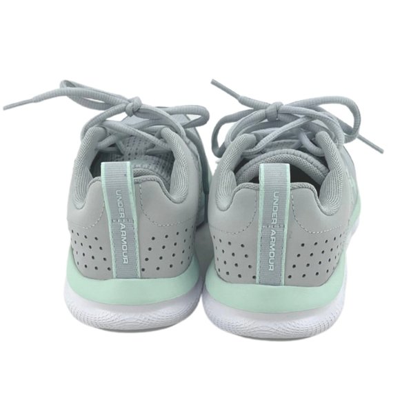 Under Armour | Women's Charged Assert 8 | Grey & Green | Size 6.5 - Picture 5 of 6